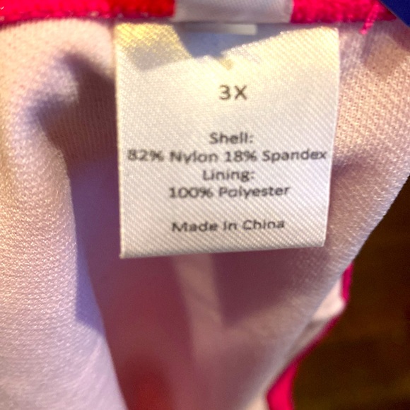 Hula Moon by Jams World Bathing Suit Bottoms size 3x NWT Hygiene Liner Attached - Picture 3 of 7